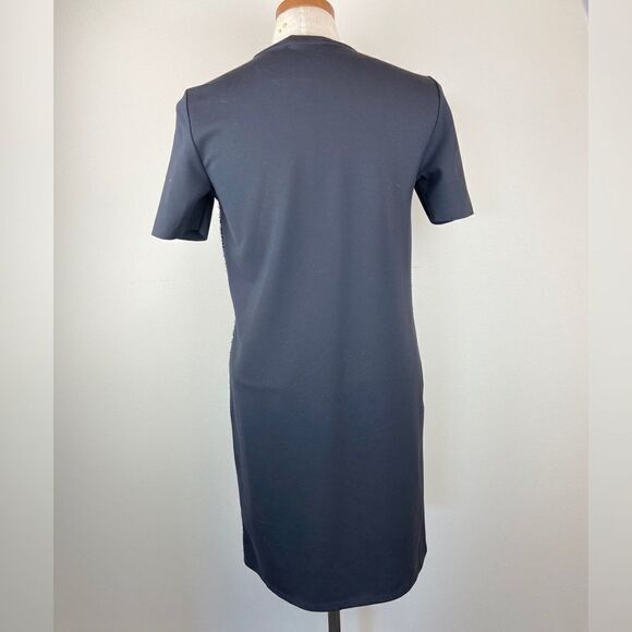 Tory Burch Short-Sleeve Tinsel Shift Dress - Picture 5 of 6